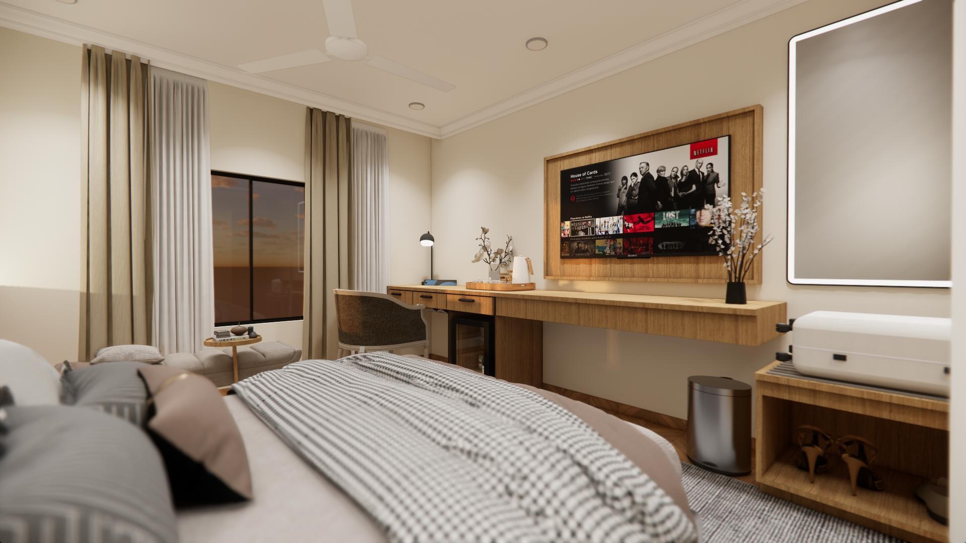 Smart Work Desk & TV